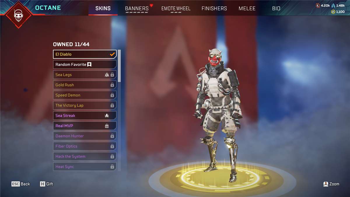 Game account sale Apex Legends